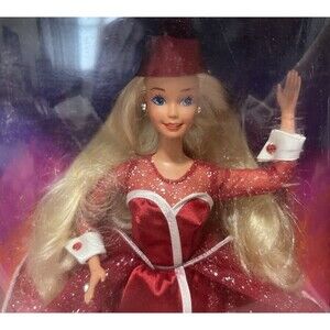 NIB 1993 SPARKLING SPLENDOR Barbie Doll Limited Edit Service Merch. NRFB 10994